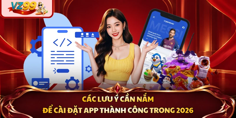 Các lưu ý cần nắm để cài đặt app thành công trong 2026